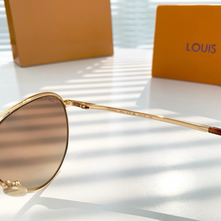 Louis Vuitton LV Star Pilot Sunglasses Z1870U (60-10-140)
