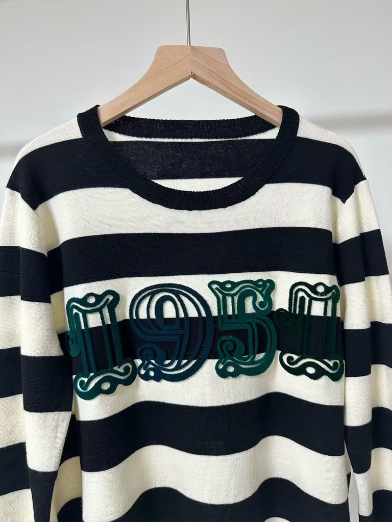 Max Mara Viterbo 1951 Wool Crewneck Sweater, Size S/M/L