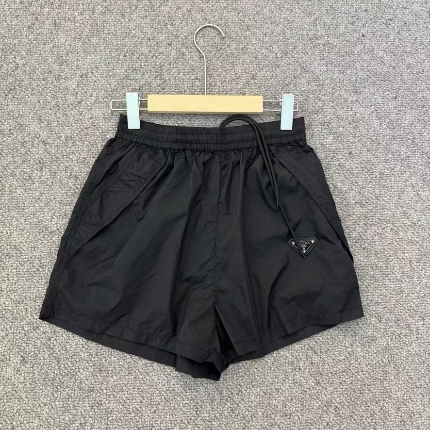 Prada Light Re-Nylon Shorts in Black, Size S/M/L