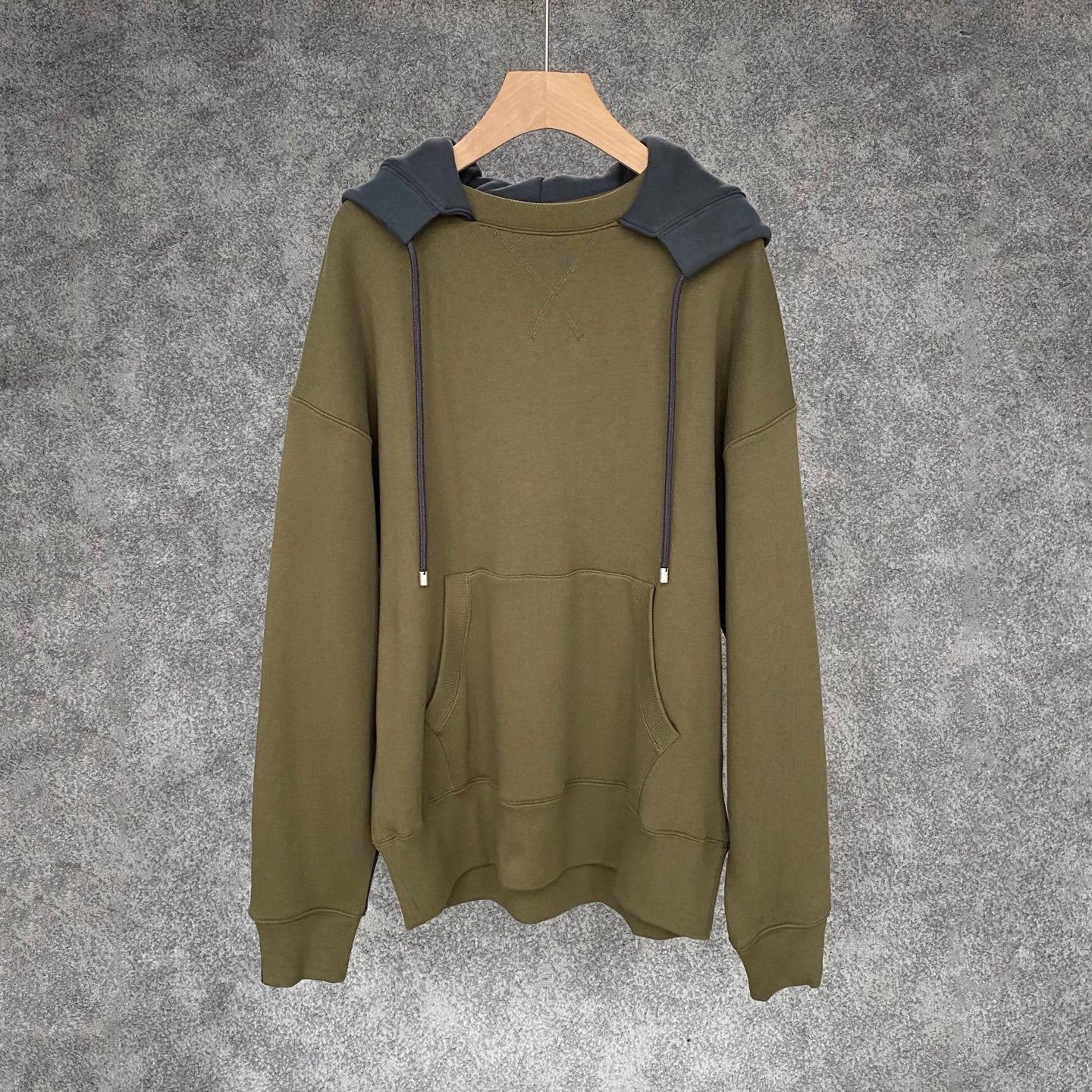 Loewe Hoodie in Pink/Green, Size S/M/L/XL