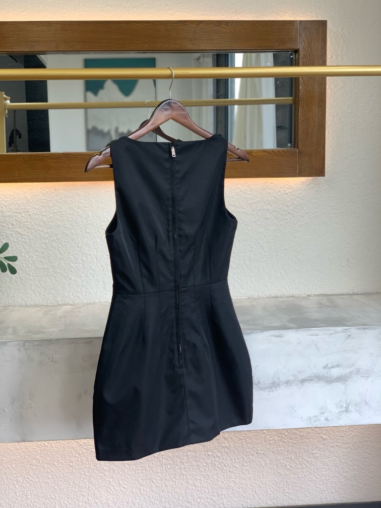 Prada Re-Nylon Minidress in Black, Size 36/38/40/42