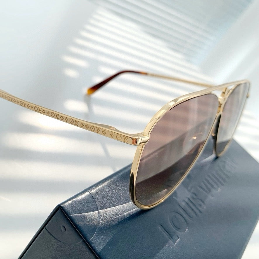 Louis Vuitton LV Star Pilot Sunglasses Z1870U (60-10-140)