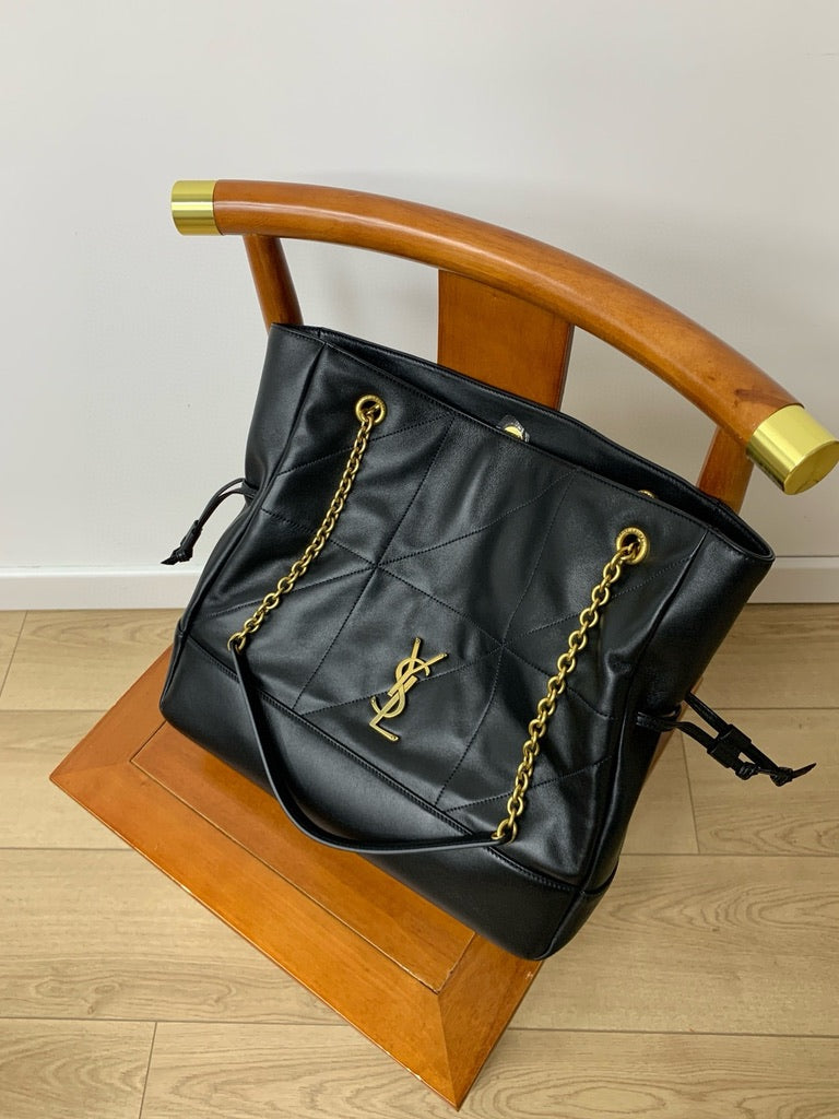 Saint Laurent Jamie Shopping Medium Size Quilted Leather Shoulder Bag
