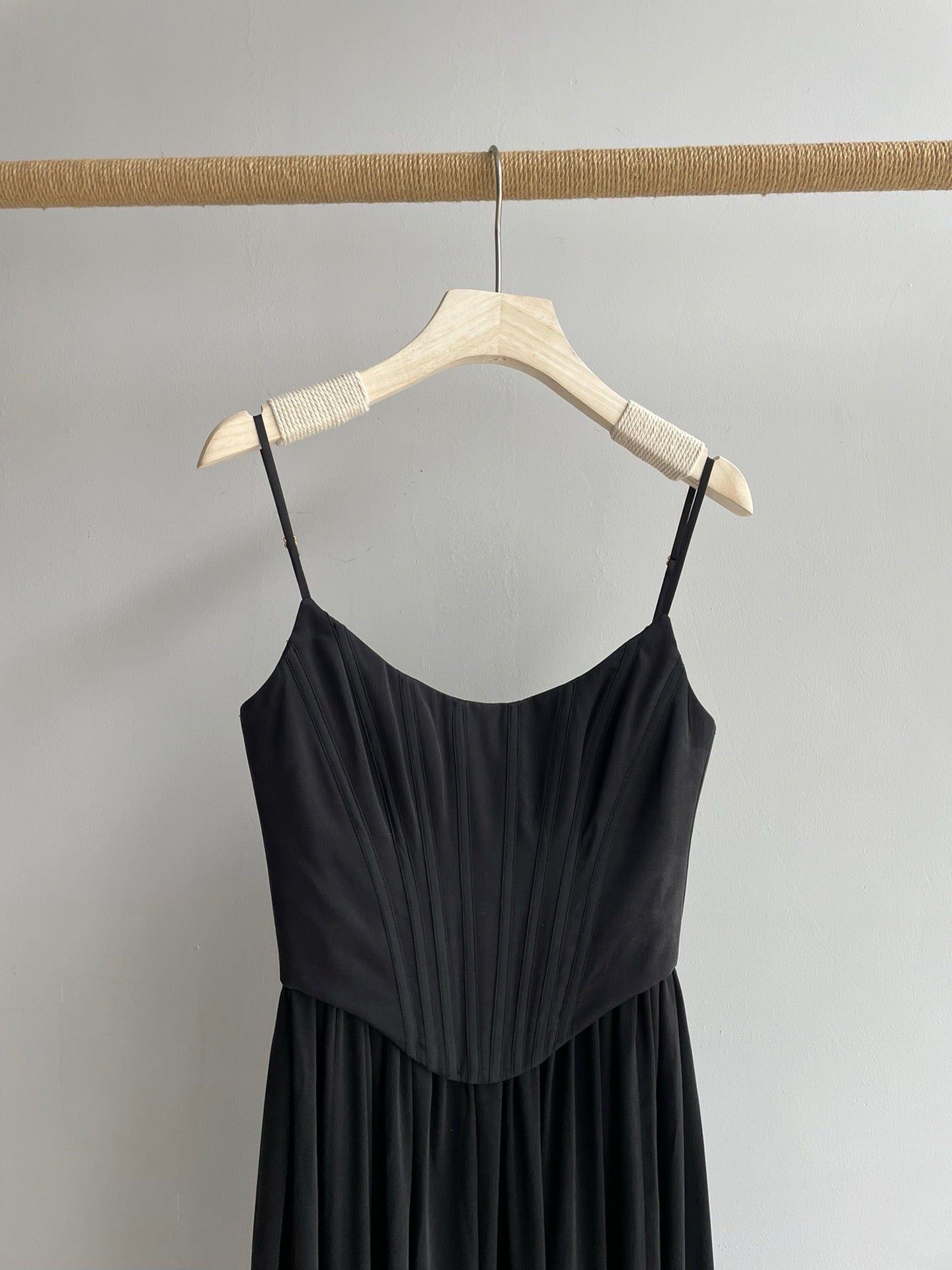 Zimmermann Corset Silk Midi Dress, Size AU 2