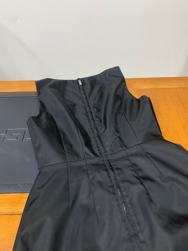 Prada Re-Nylon Minidress in Black, Size 36/38/40/42