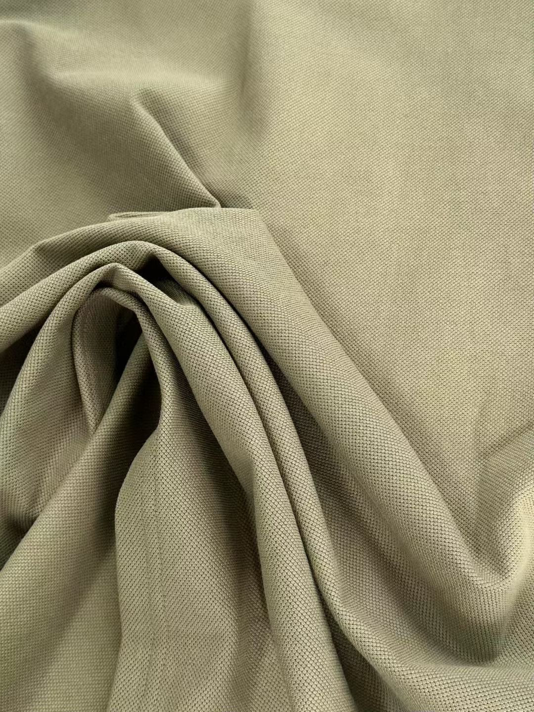 Burberry Long Sleeve Cotton Polo Shirt in Green/White/Blue, Size S/M/L/XL/XXL