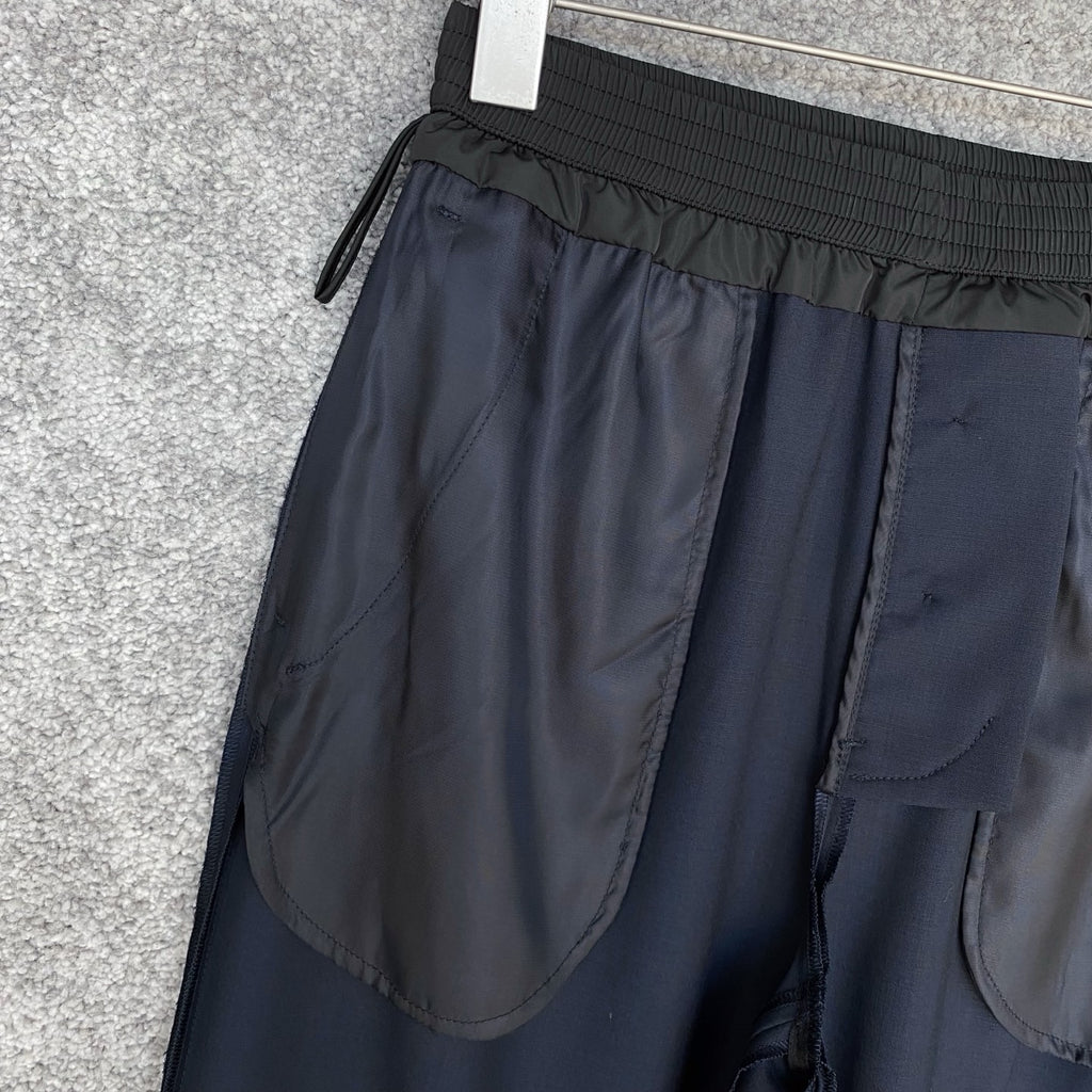 Miu Miu Navy Wool Pants, Size 36/38/40/42