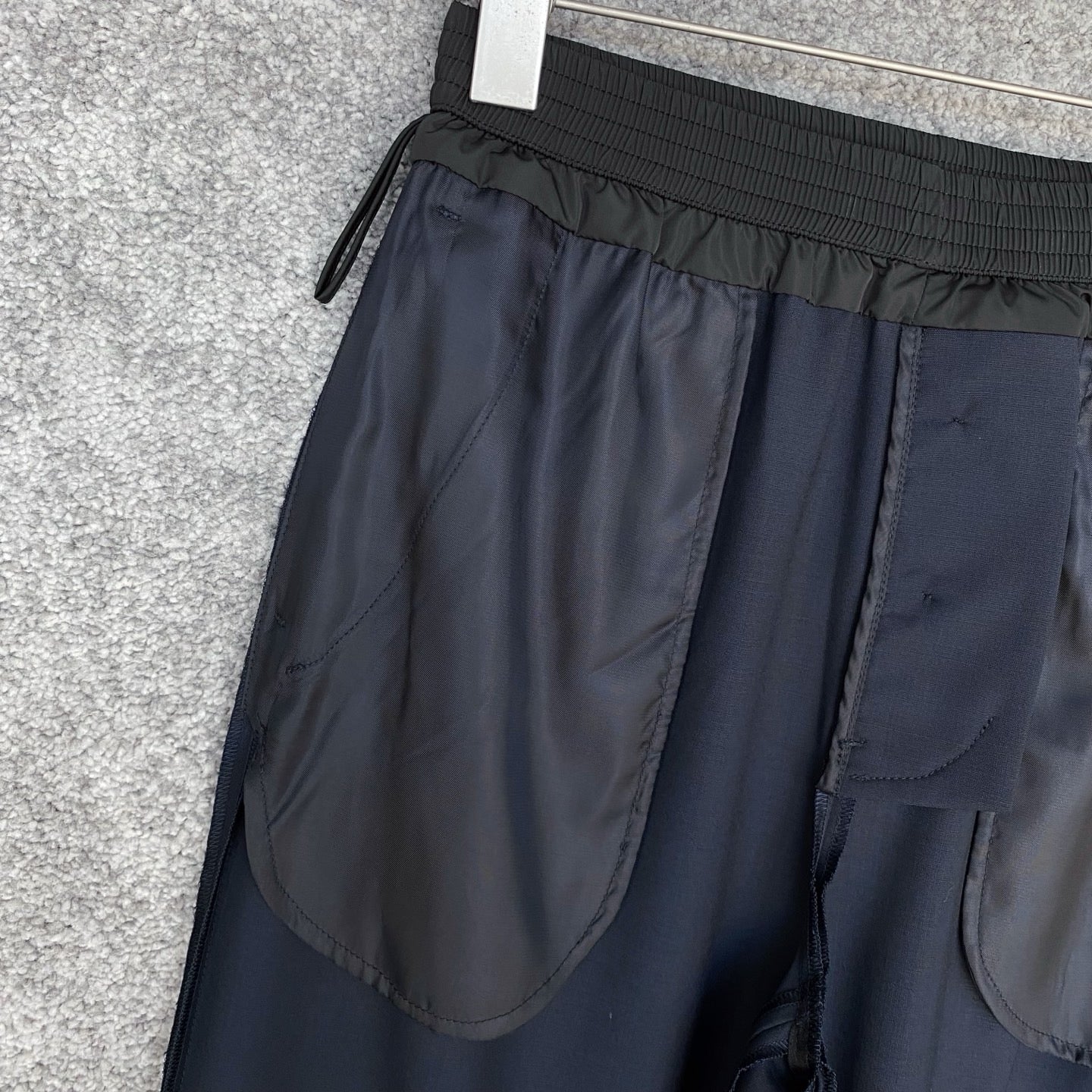 Miu Miu Navy Wool Pants, Size 36/38/40/42