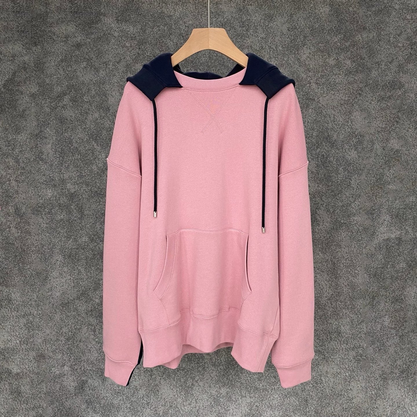 Loewe Hoodie in Pink/Green, Size S/M/L/XL