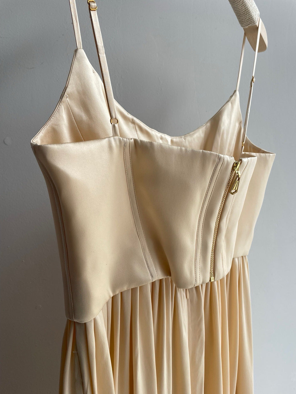 Zimmermann Corset Silk Midi Dress, Size AU 2