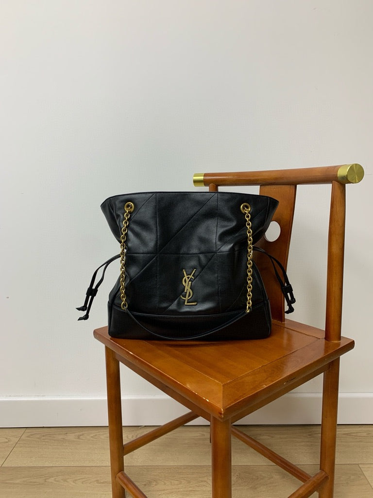 Saint Laurent Jamie Shopping Medium Size Quilted Leather Shoulder Bag