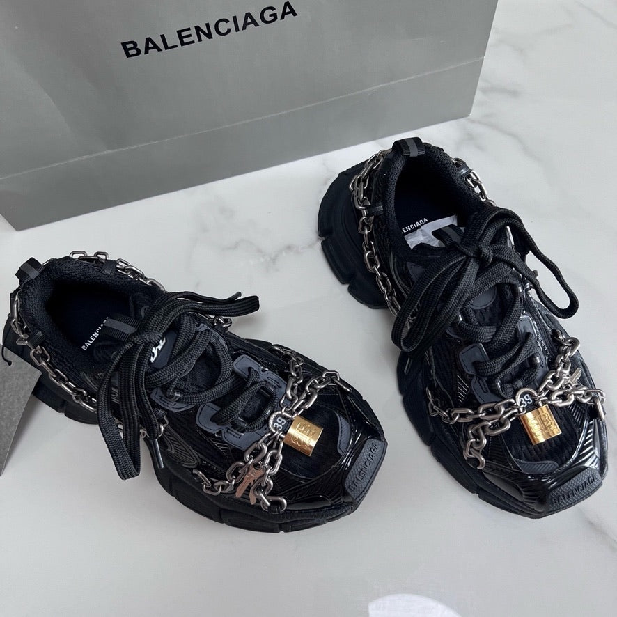 Balenciaga 3XL Chain Sneakers in Black, Size 35/36/37/38/39/40/41/42/43/44/45