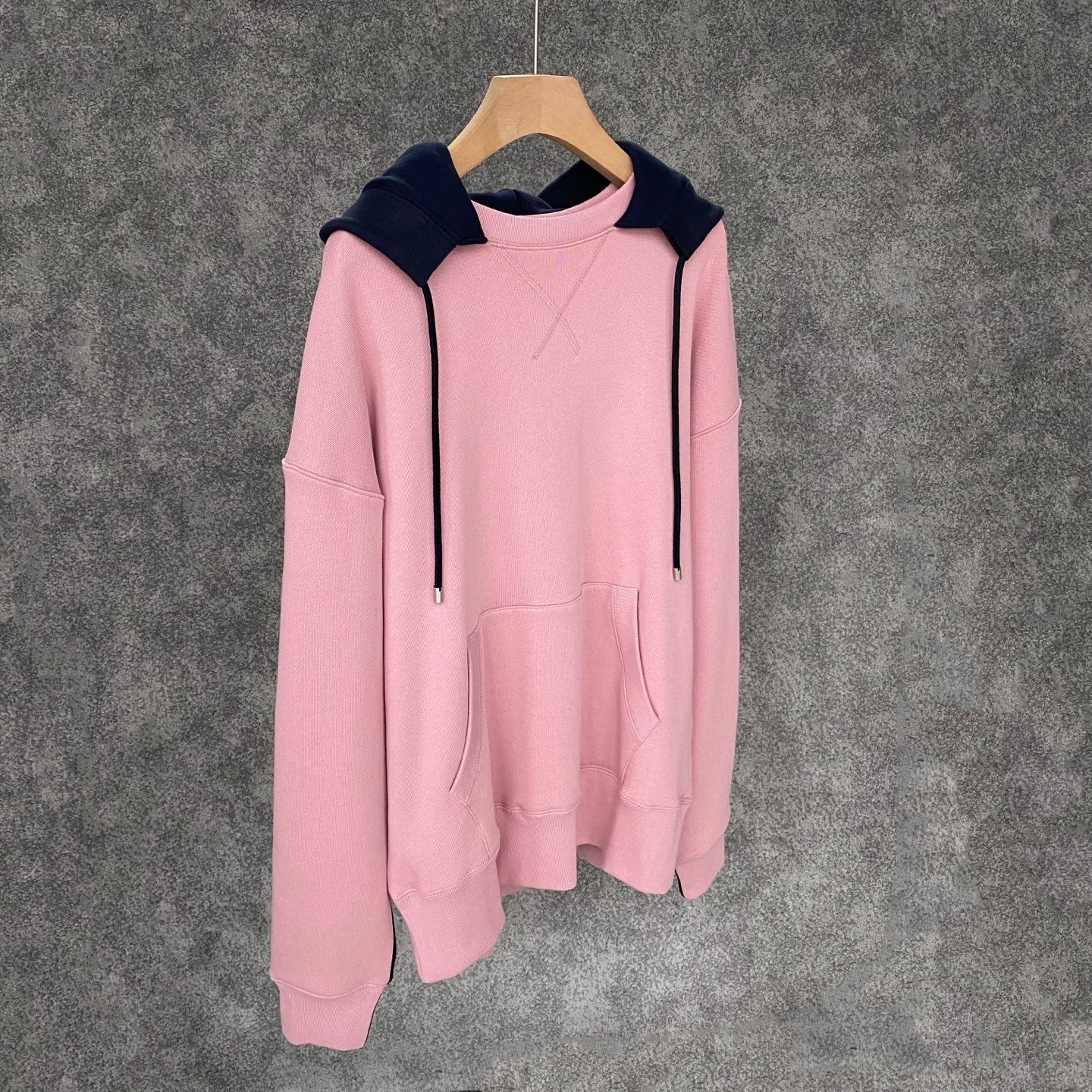 Loewe Hoodie in Pink/Green, Size S/M/L/XL