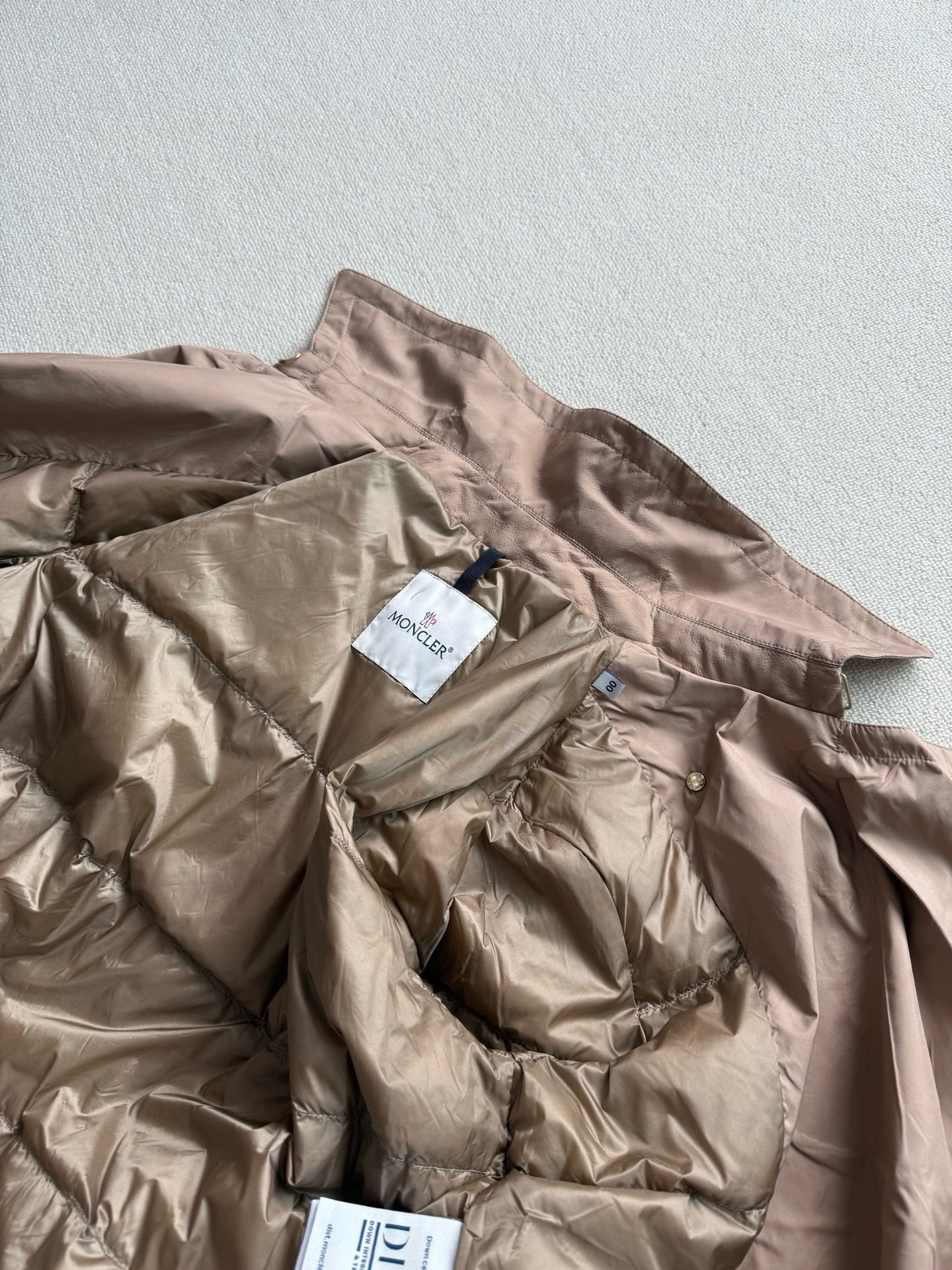 Moncler Barbentane Long Coat, Size 00/0/1
