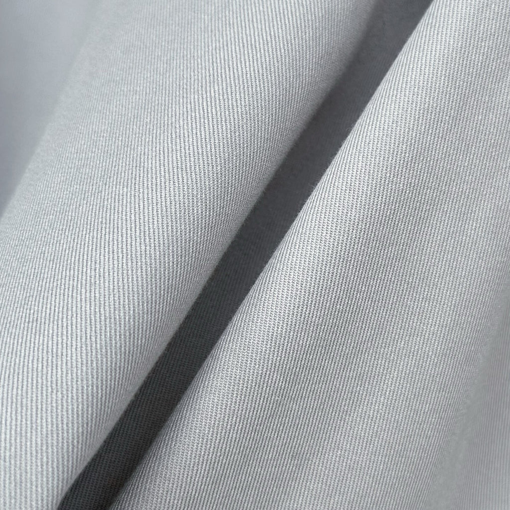 Loewe Cropped Hooded Embroidered Cotton-Twill Jackt in Gray, Size 34/36/38/40