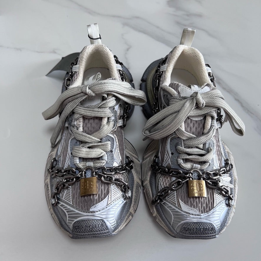 Balenciaga 3XL Chain Sneakers in White, Size 35/36/37/38/39/40/41/42/43/44/45
