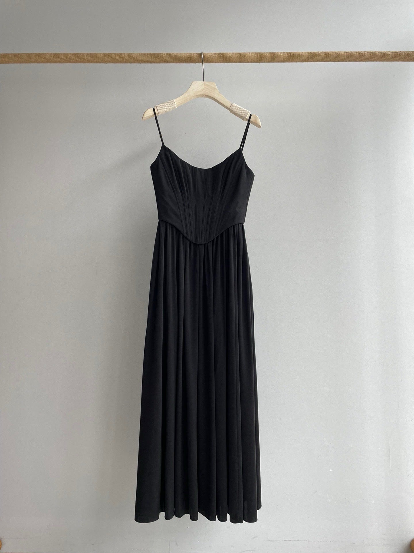 Zimmermann Corset Silk Midi Dress, Size AU 2