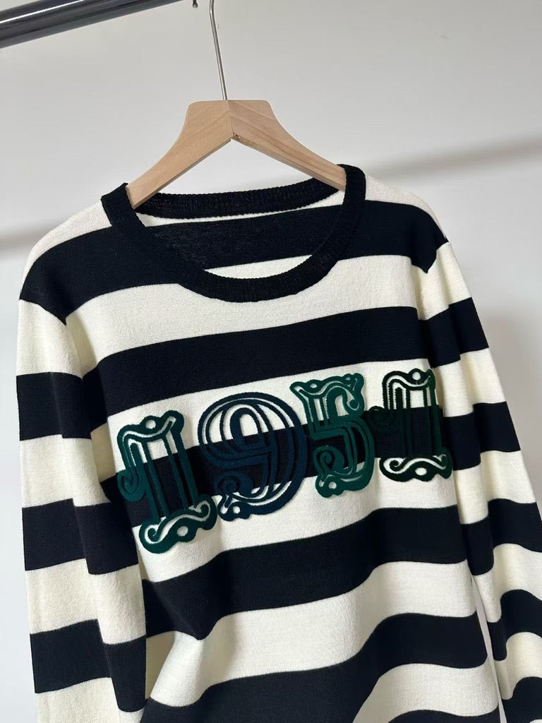 Max Mara Viterbo 1951 Wool Crewneck Sweater, Size S/M/L