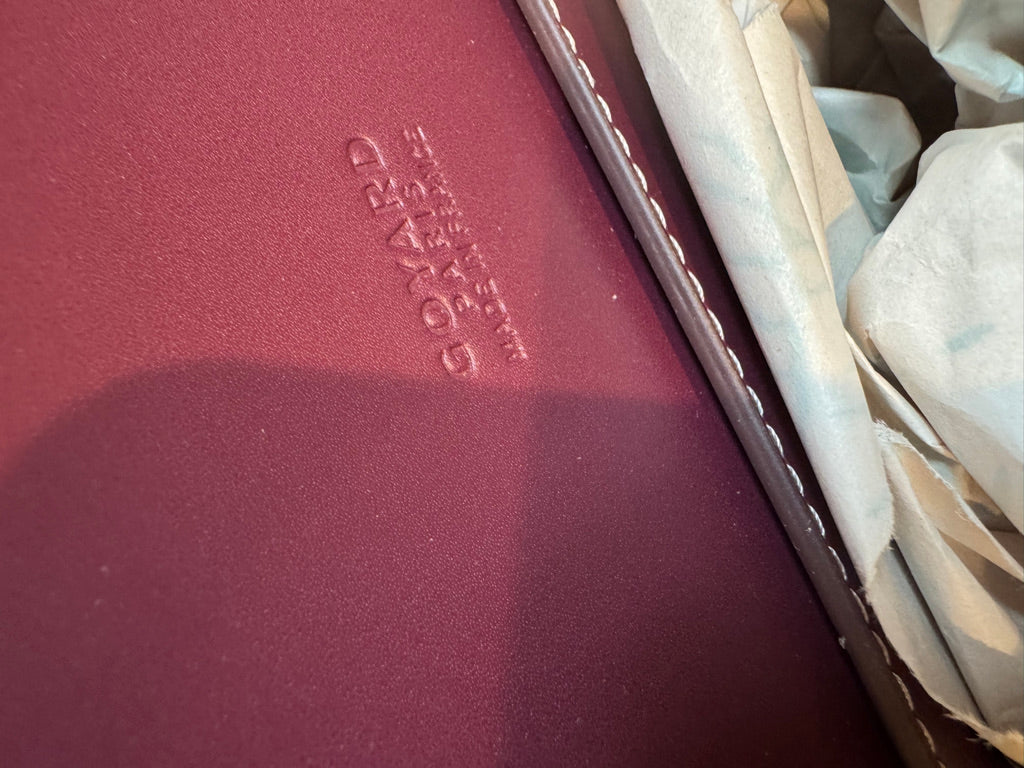 Goyard Small Marie-Caroline Shoulder Bag in Purple (10 x 6 x 2.5 in)
