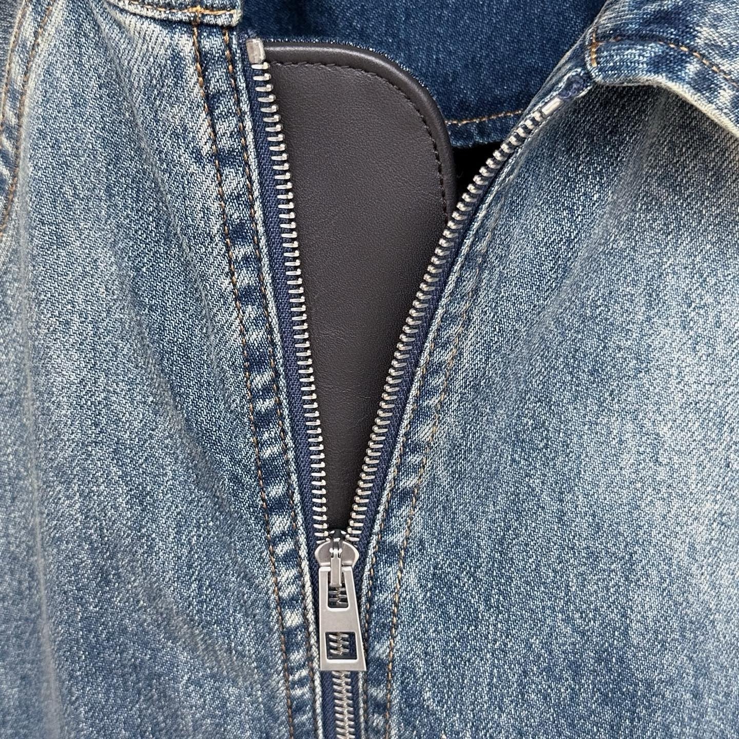 Loewe Balloon Denim Jacket, Size 32/34/36/38