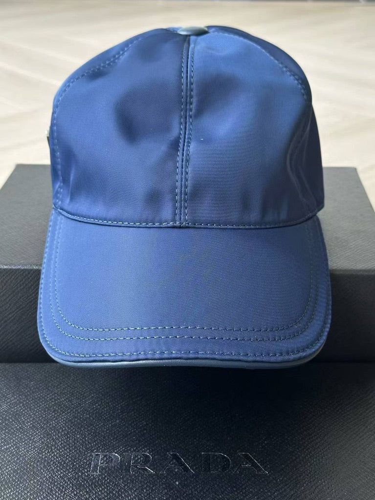 Prada Re-Nylon Baseball Cap, Size M