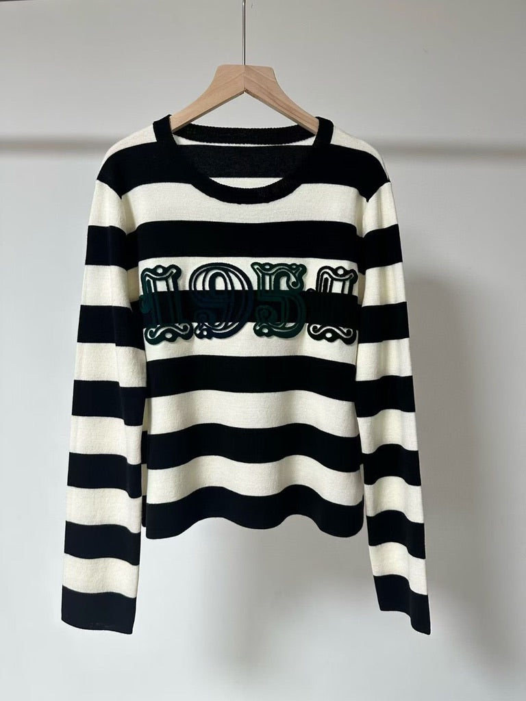 Max Mara Viterbo 1951 Wool Crewneck Sweater, Size S/M/L