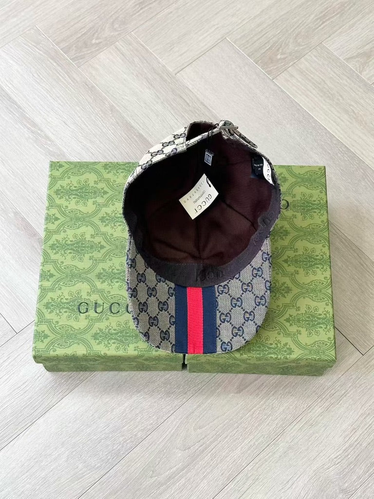 Gucci Original GG Canvas Baseball Cap, Size M
