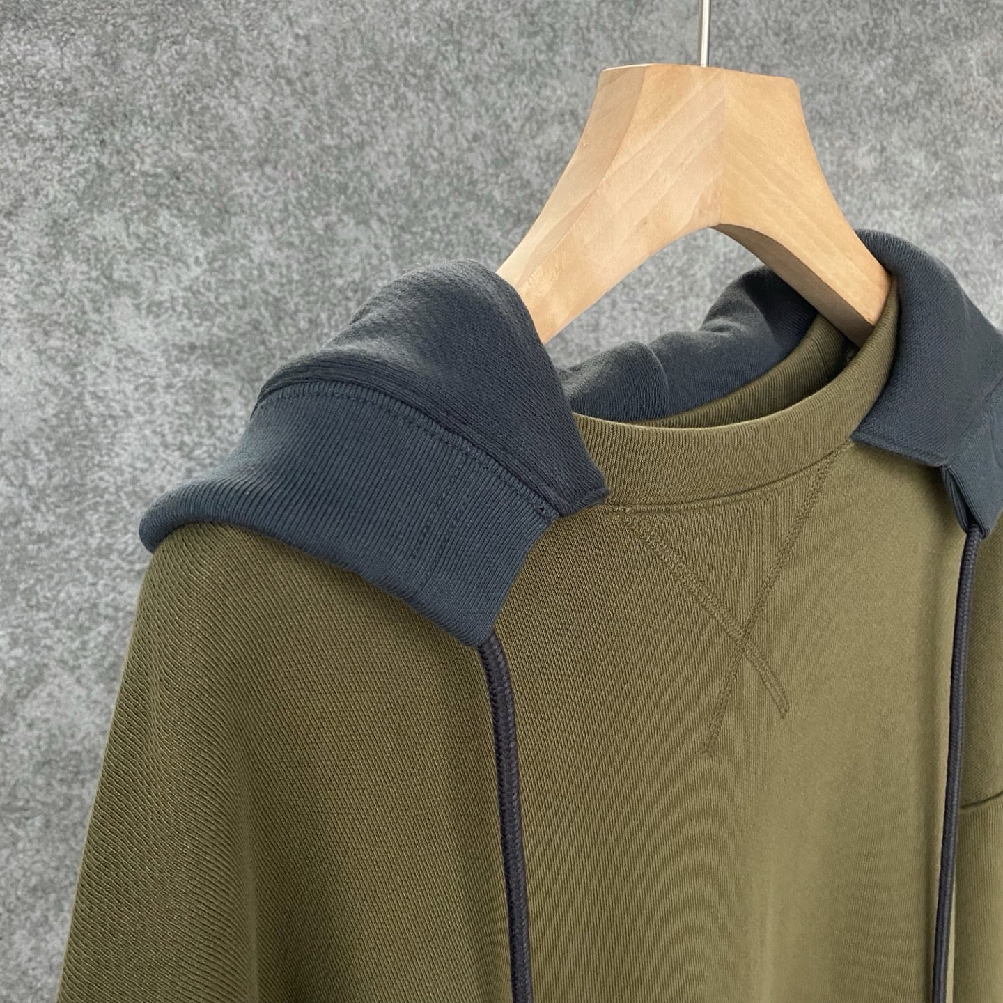 Loewe Hoodie in Pink/Green, Size S/M/L/XL