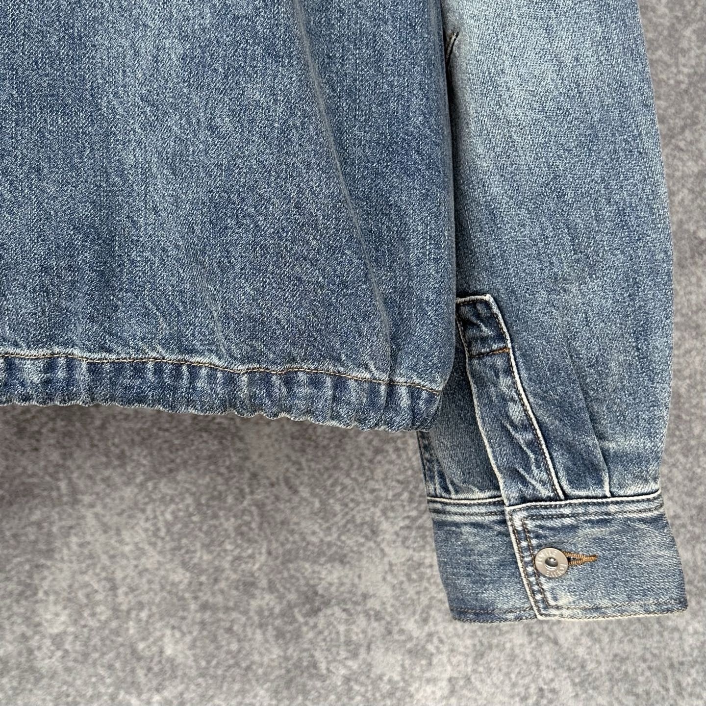 Loewe Balloon Denim Jacket, Size 32/34/36/38