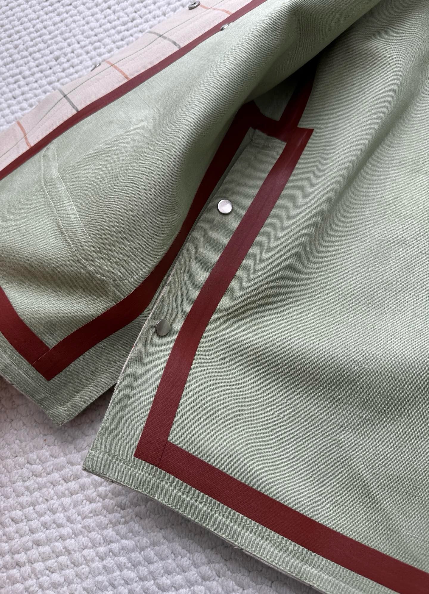 Loro Piana Spencer Linen Trench Coat, Size 36/38/40/42