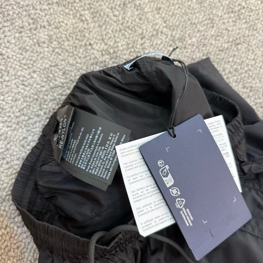Prada Light Re-Nylon Shorts in Black, Size S/M/L