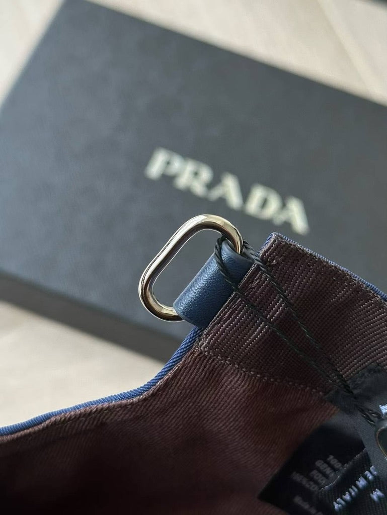 Prada Re-Nylon Baseball Cap, Size M