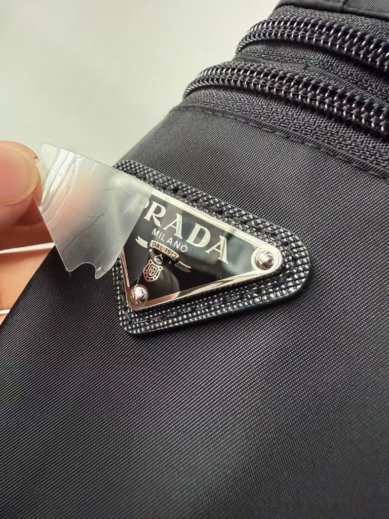PRADA Re-Nylon Bermudas Shorts in Black, Size S/M/L/XL/2XL