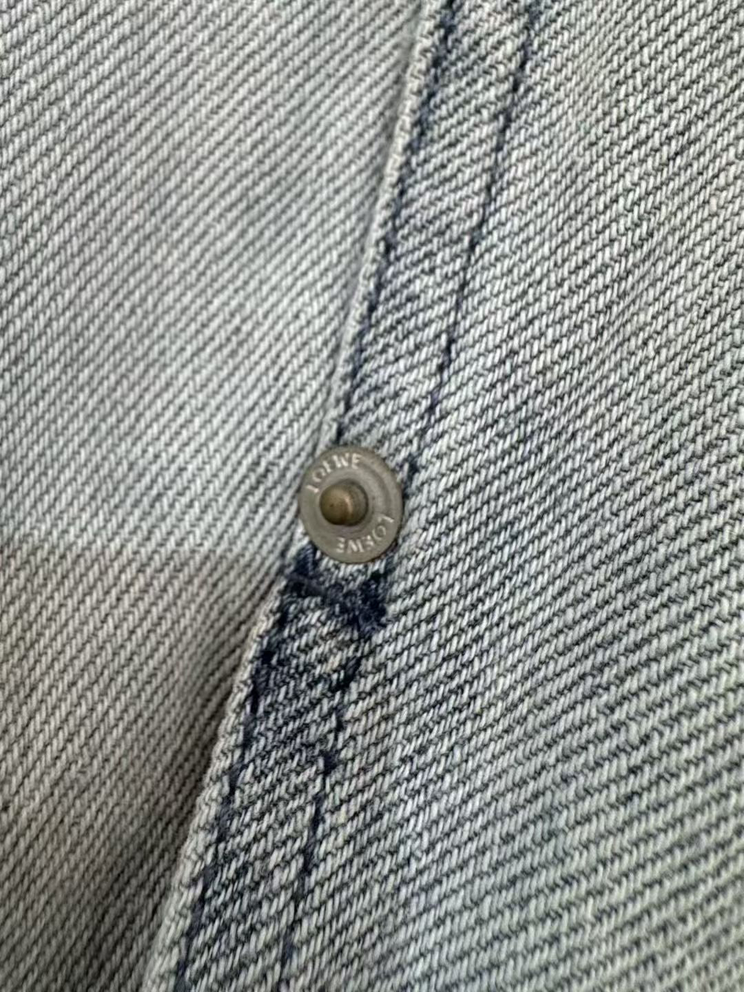 Loewe Degrade Denim Tucker Jacket, Size 44/46/48/50/52