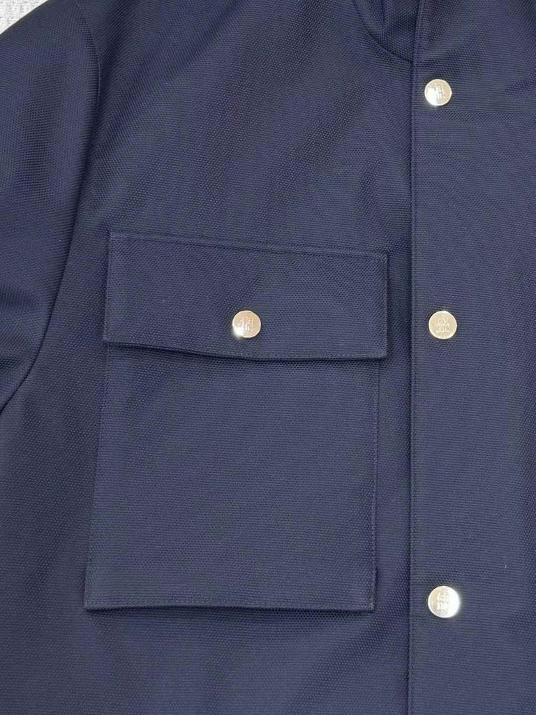 CH Carolina Herrera Textured Technical Jacket in Blue, Size S/M/L/XL