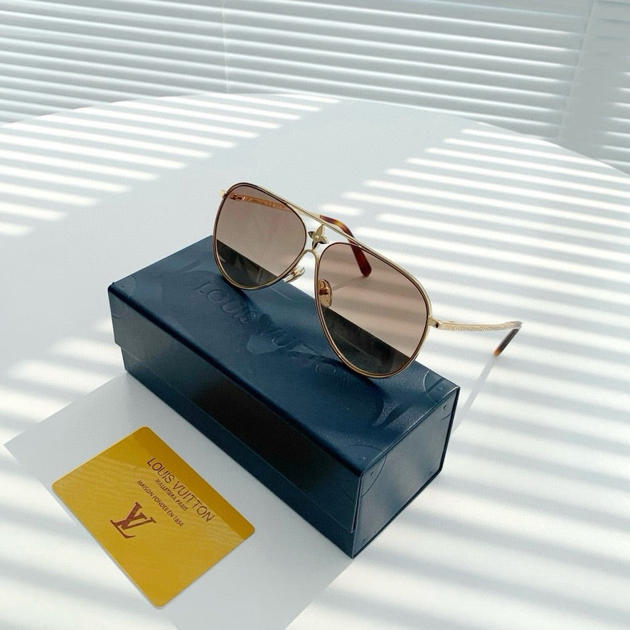 Louis Vuitton LV Star Pilot Sunglasses Z1870U (60-10-140)