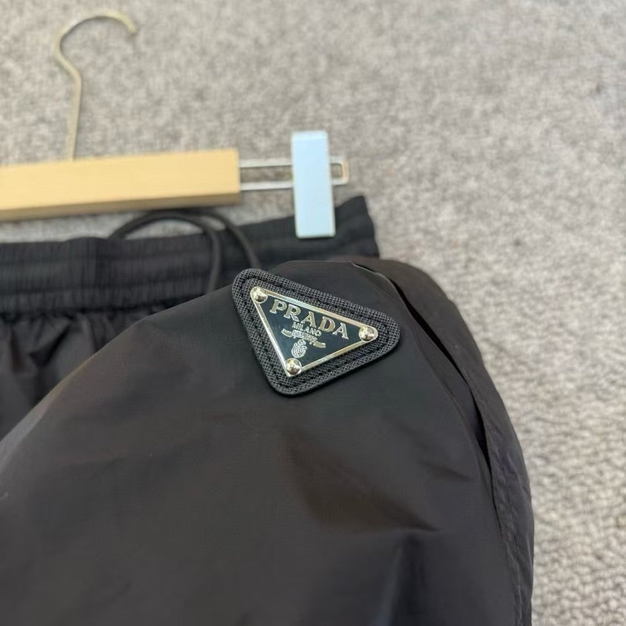 Prada Light Re-Nylon Shorts in Black, Size S/M/L