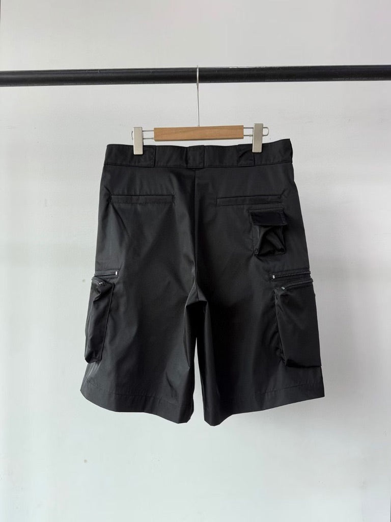PRADA Re-Nylon Bermudas Shorts in Black, Size S/M/L/XL/2XL