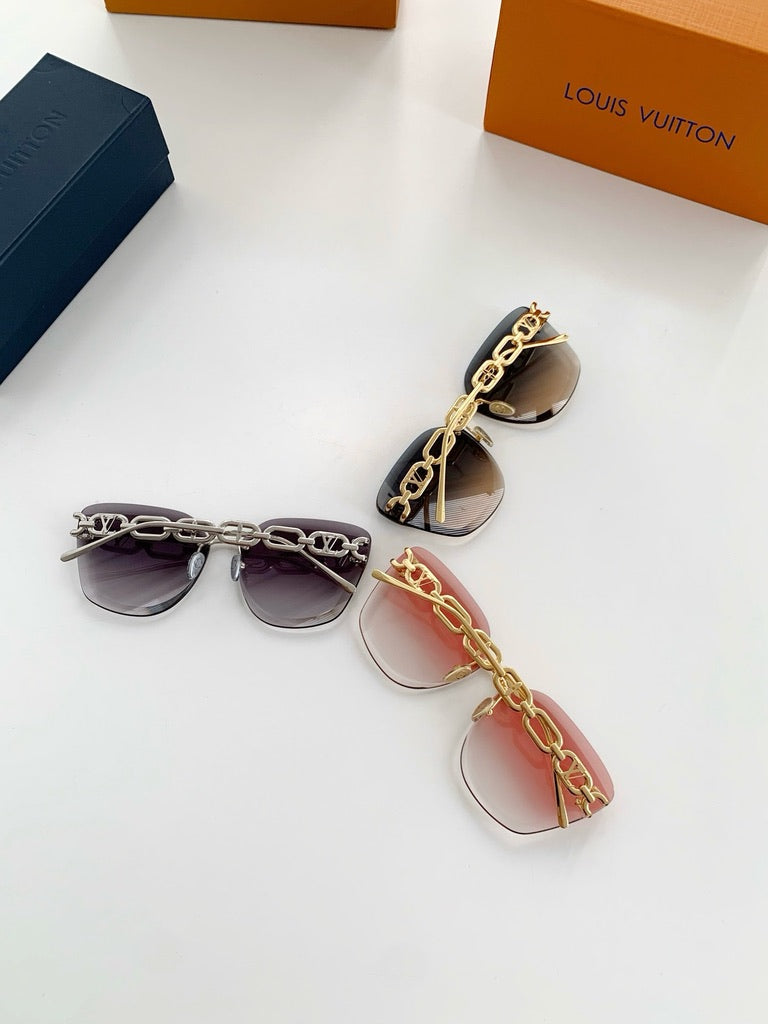 Louis Vuitton LV Jewel Cat Eye Sunglasses Z2142U