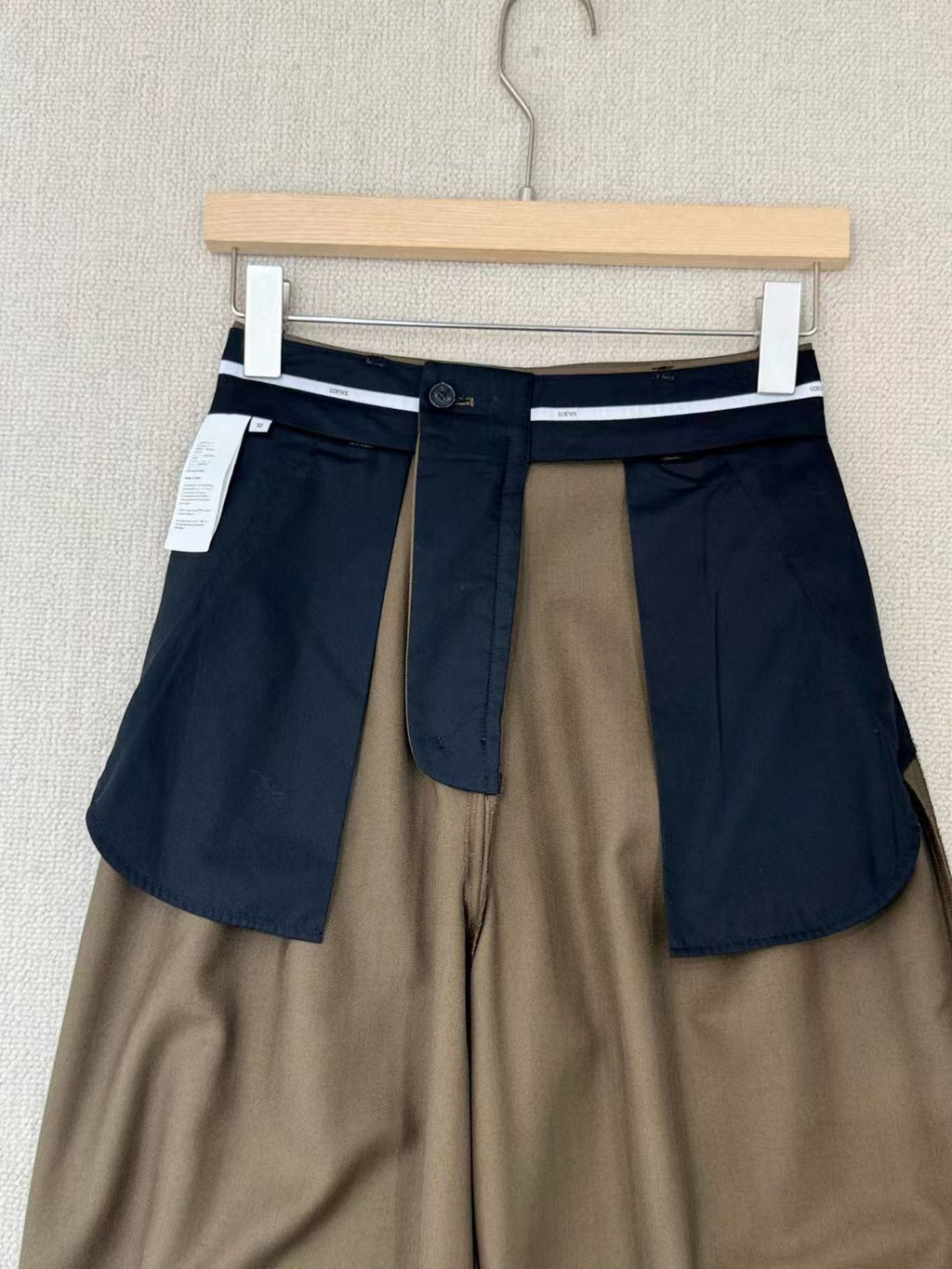Loewe Barrel Wool Pants, Size 32/34/36/38