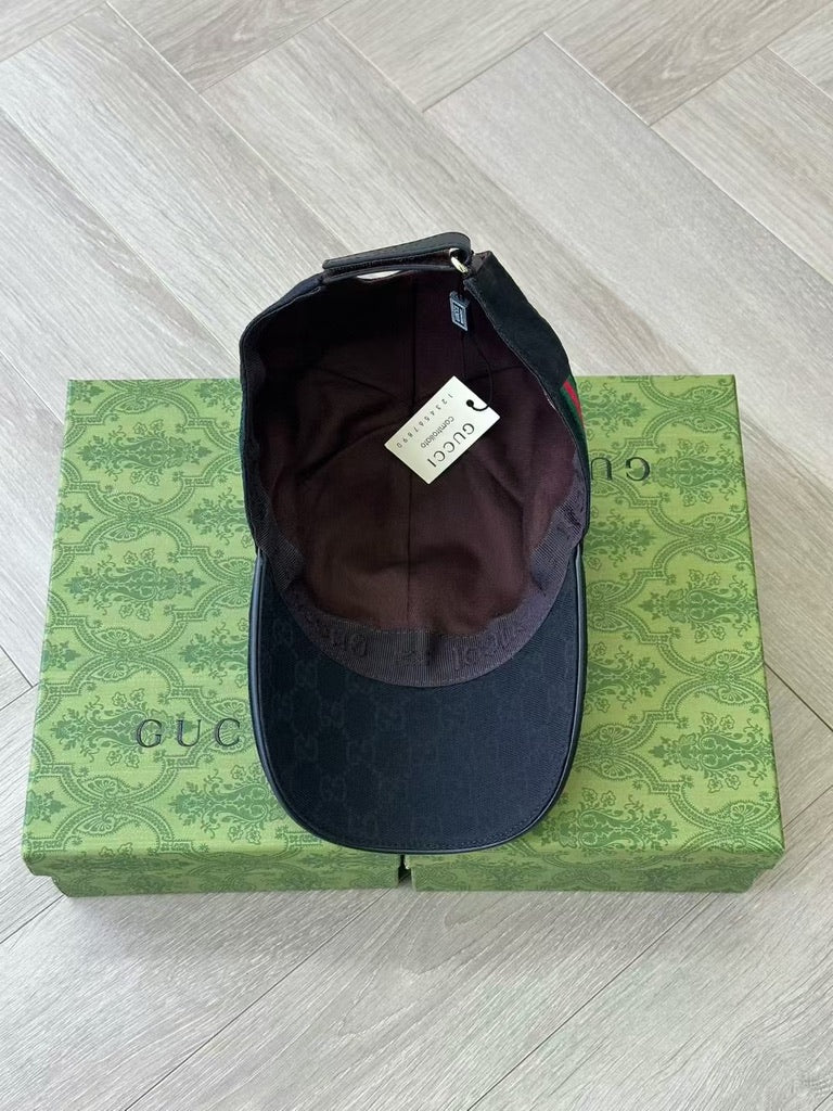 Gucci Original GG Canvas Baseball Cap, Size M