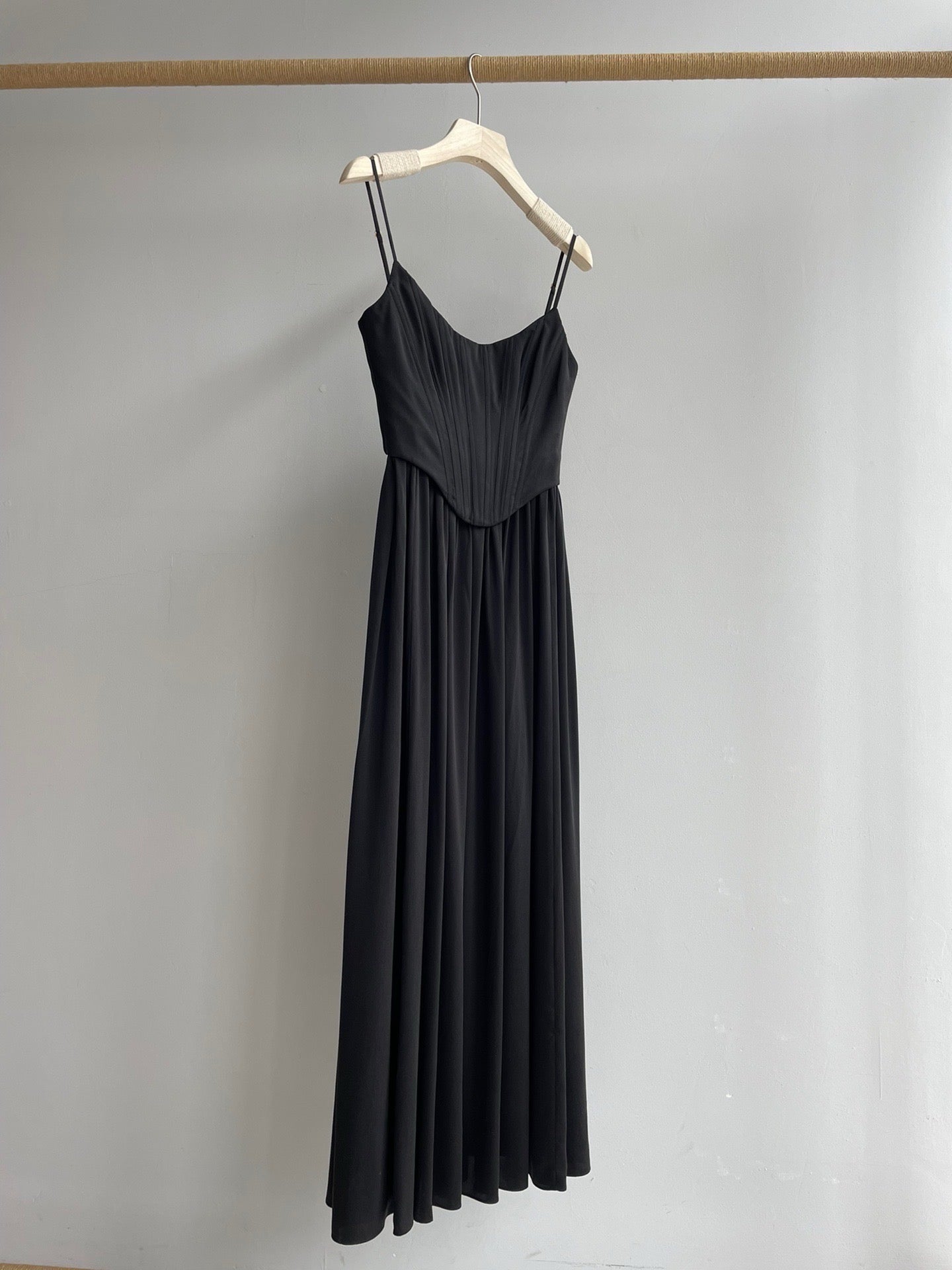 Zimmermann Corset Silk Midi Dress, Size AU 2
