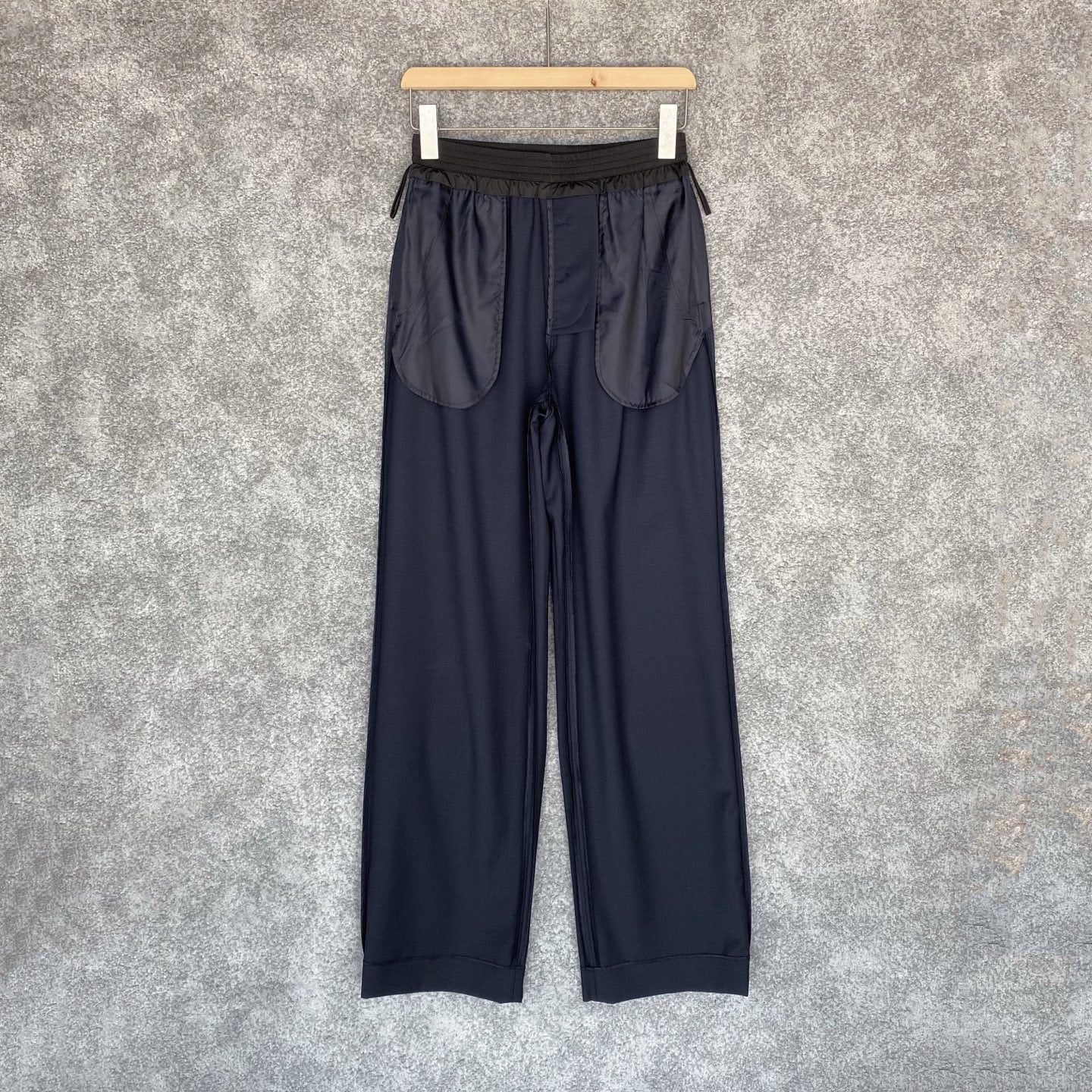 Miu Miu Navy Wool Pants, Size 36/38/40/42