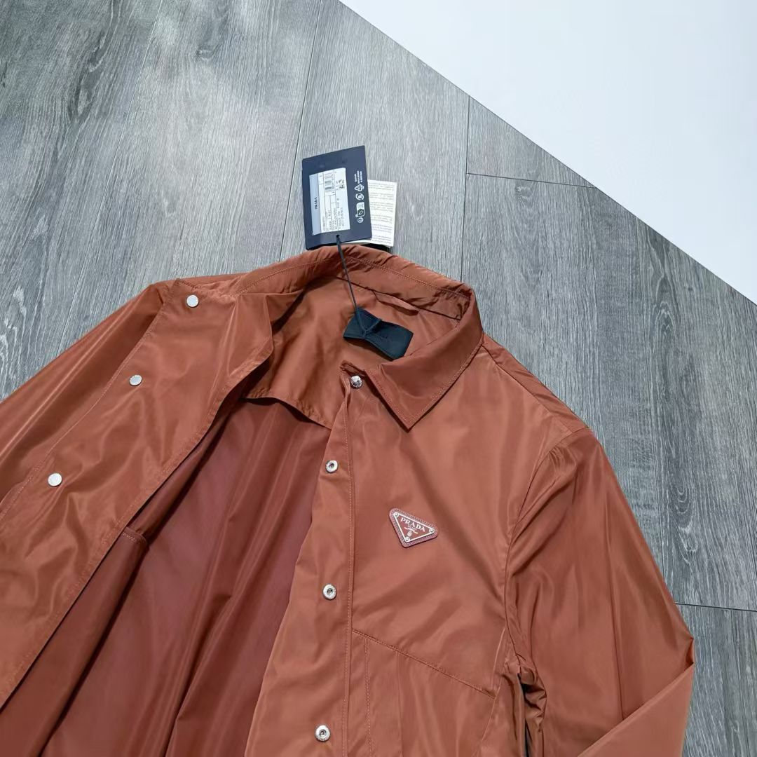 Prada Re-Nylon Jacket in Black/Green/Red, Size S/M/L/XL/XXL
