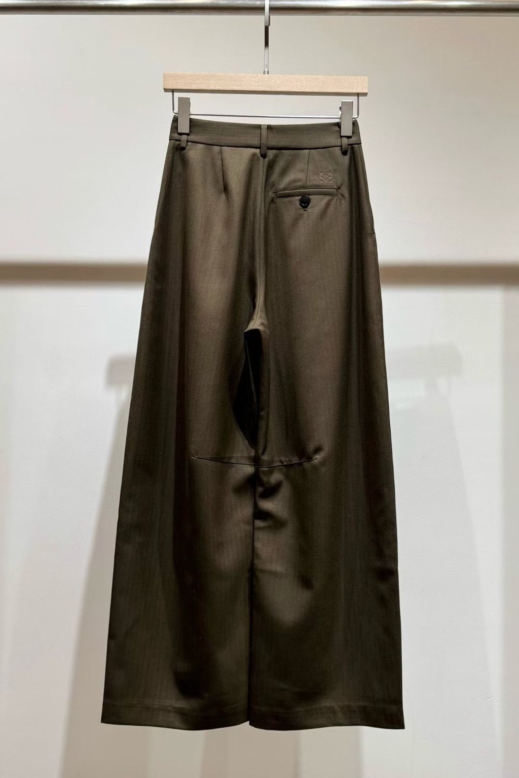 Loewe Barrel Wool Pants, Size 32/34/36/38