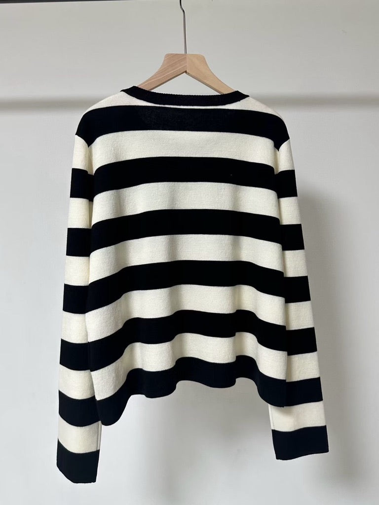 Max Mara Viterbo 1951 Wool Crewneck Sweater, Size S/M/L