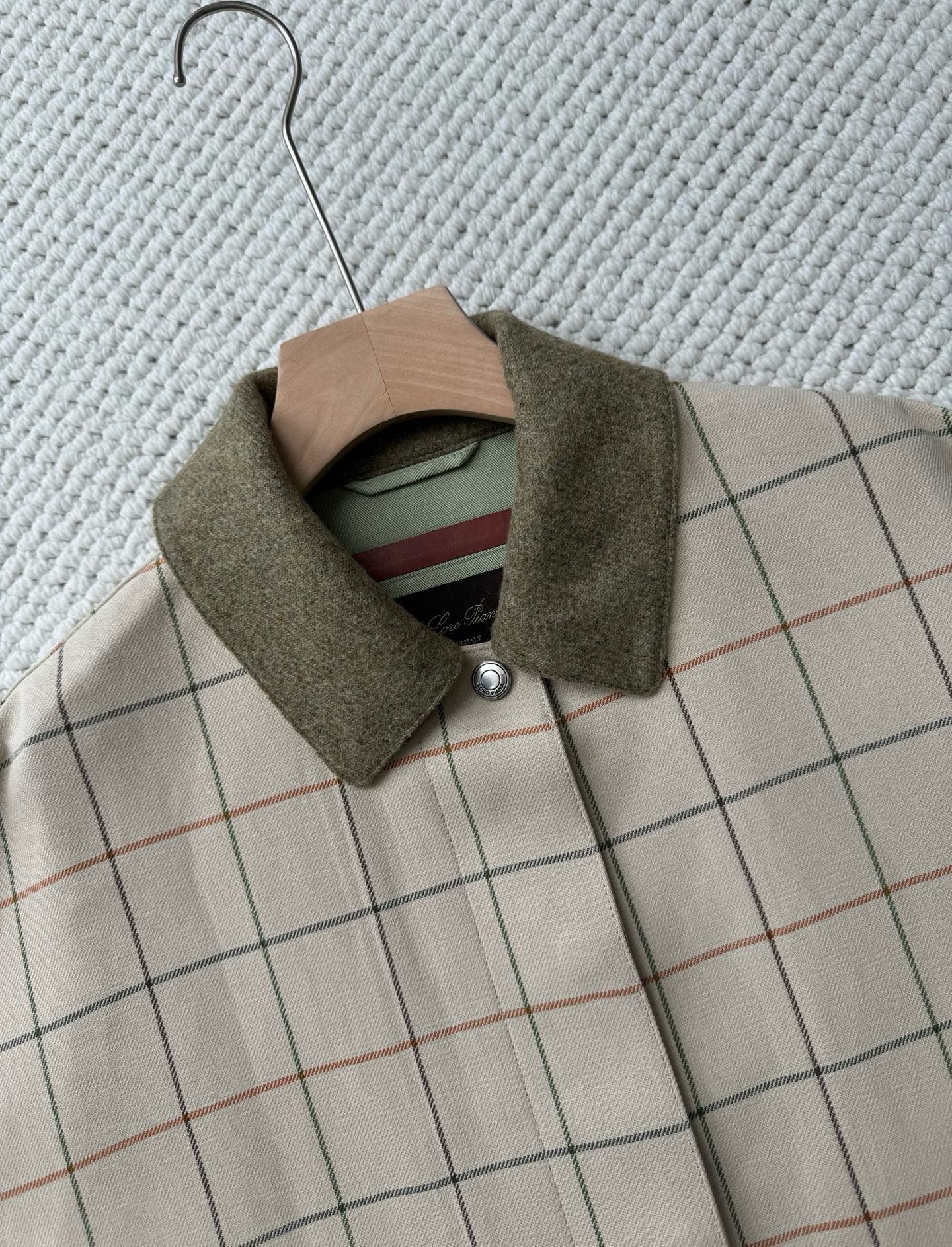 Loro Piana Spencer Linen Trench Coat, Size 36/38/40/42