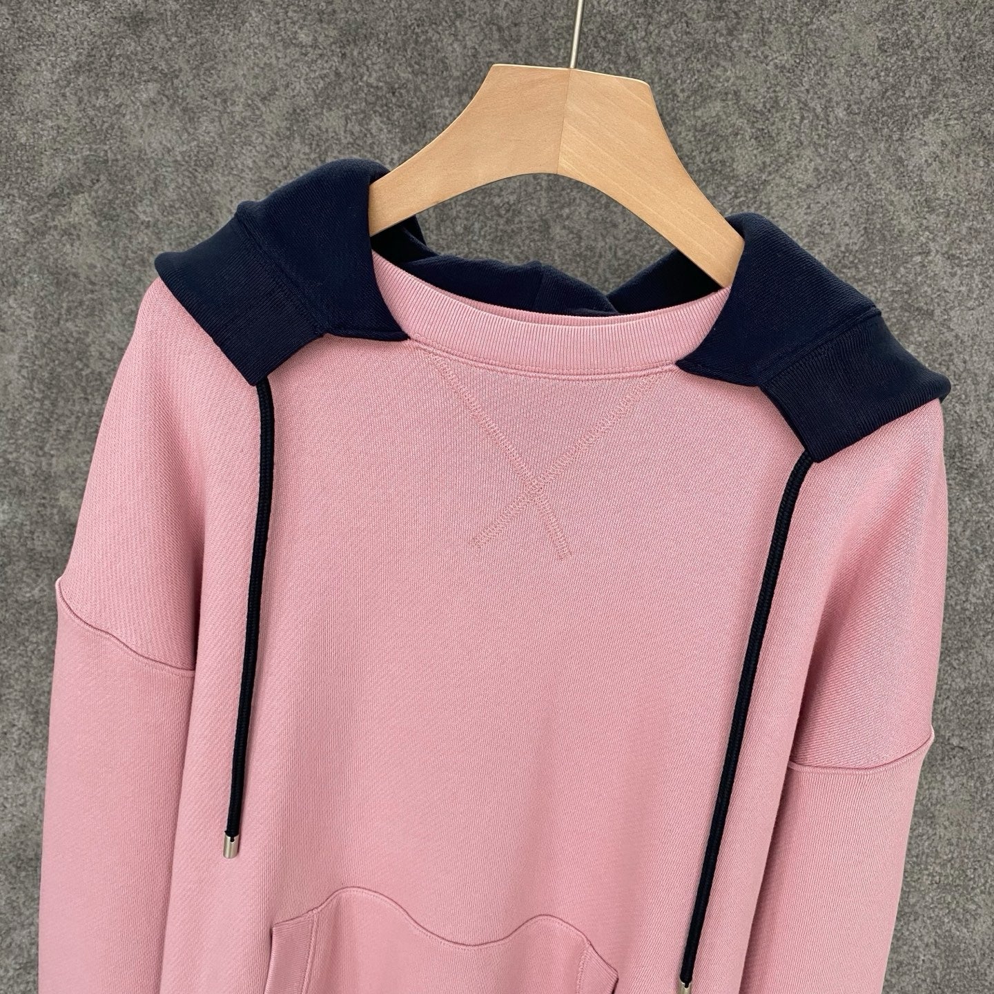 Loewe Hoodie in Pink/Green, Size S/M/L/XL