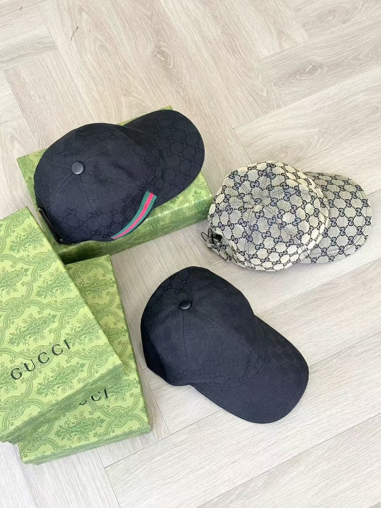 Gucci Original GG Canvas Baseball Cap, Size M