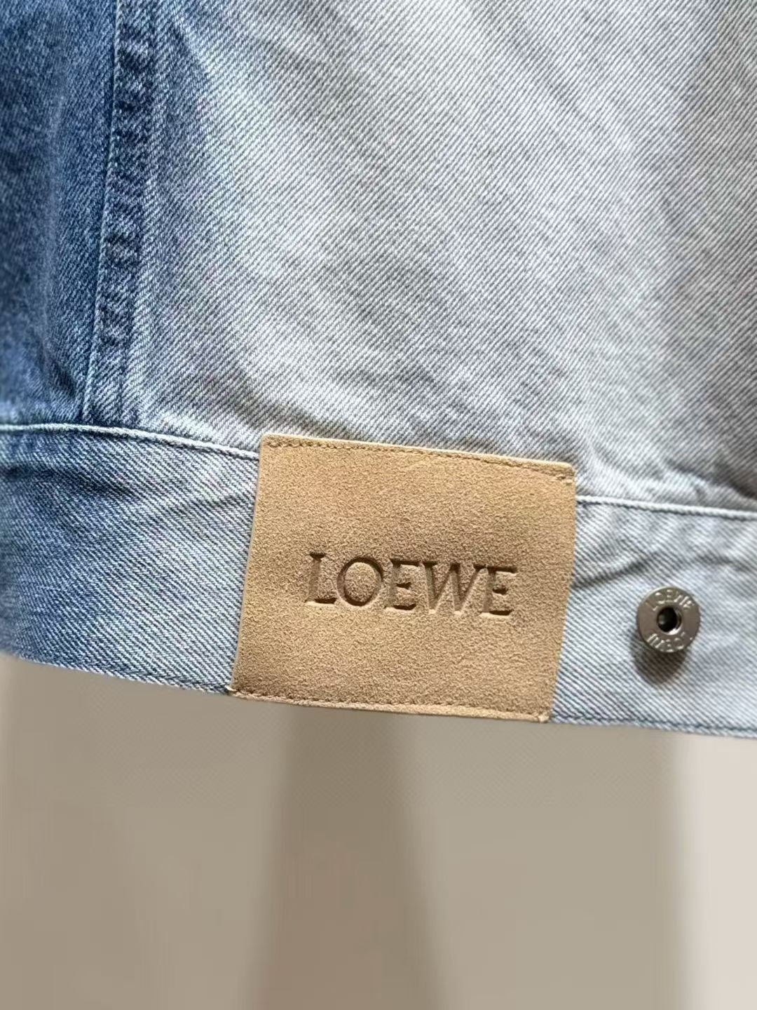 Loewe Degrade Denim Tucker Jacket, Size 44/46/48/50/52